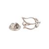 1PC Accessories Alloy Lapel Pin Fixed Buckle Mini Brooch Removable Collar Pins Flower Gift Jewelry