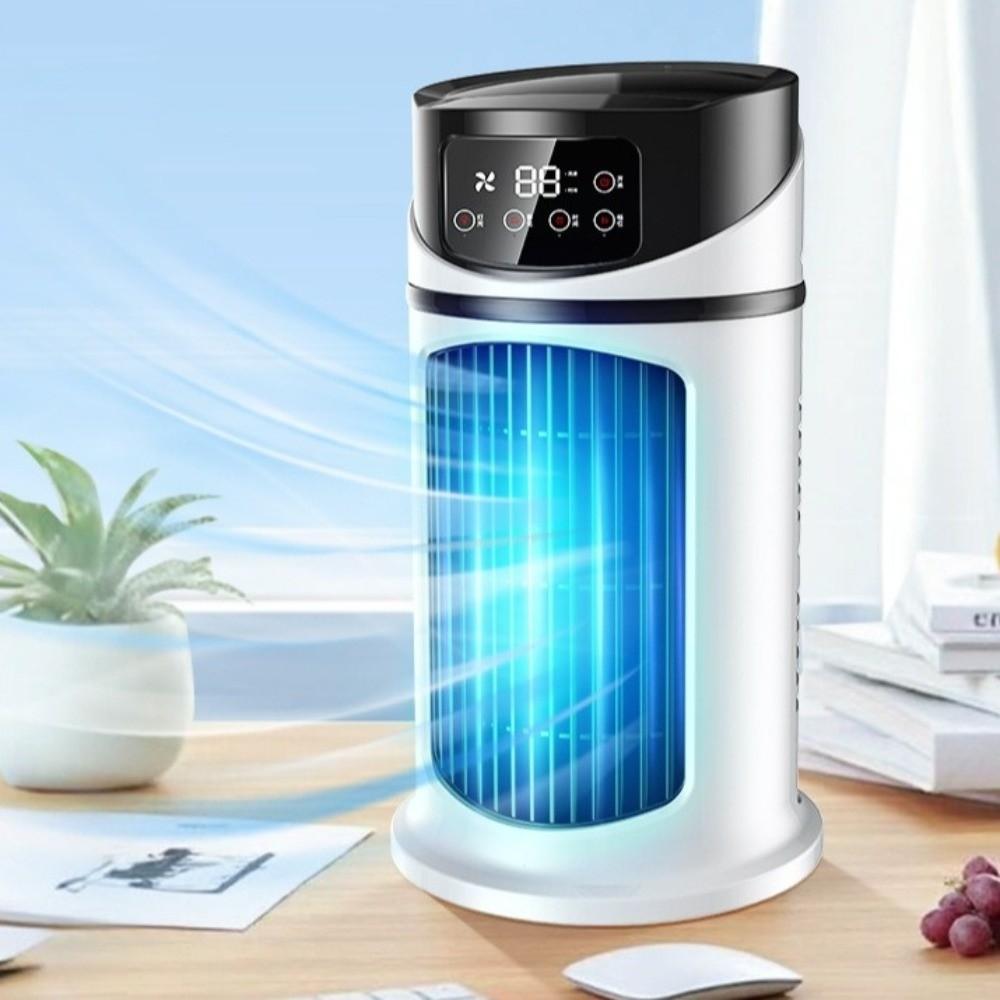 6-Speed Air Cooling Fan 6-Hour Timer Cold Air Conditioner Fan Useful Air Cooler Home Use