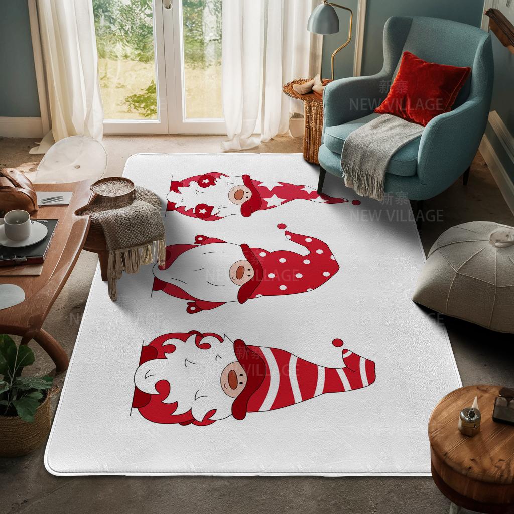 Ковер у входа в дом Домашний коврик у двери Гостиная Ванная Комната Ноги ванная комната Нескользящие коврики с водопоглощением для ванной Счастливого Рождества зима