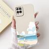 For Samsung Galaxy A22 4G 5G Phone Cases Cover Flower Rabbit Panda Avocado Soft Silicone Protective Bumper Samsung A225F A226B