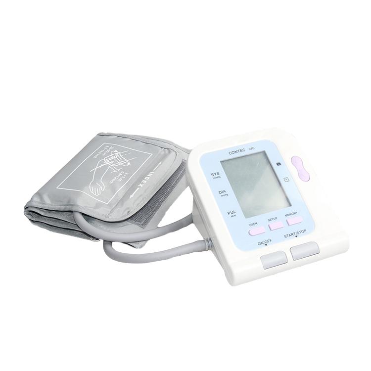 Fully Automatic Electronic Blood Pressure Monitor Sphygmomanometer with 2.8" Segment LCD Display and 1 Year Warranty