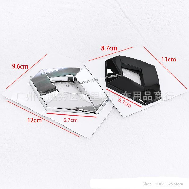 gycsn9 Car Rear Trunk or Front Emblem Badge for Renault Trafic Duster Megane Clio Fluence Logan Captur Arkana Laguna Zoe RS modify