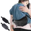 BORN BOON Hip Seat 2way Shoulder Bag Carrying Strap 20Kg Unisex Lightweight Compact Shoulder Carrying Bag Baby Sling Bag (Gray)