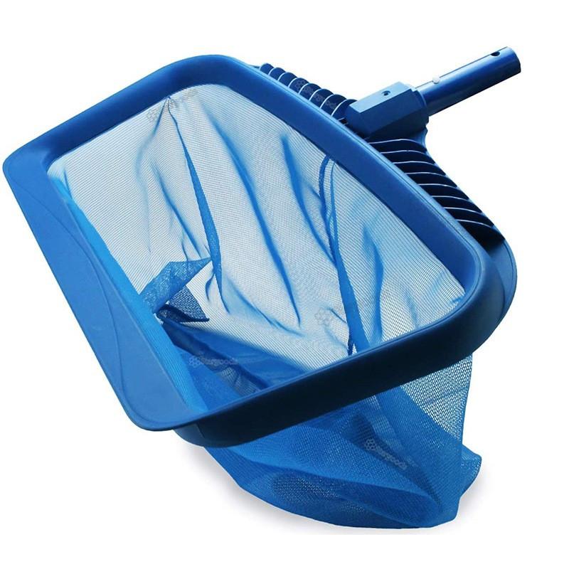 Pool Skimmer Heavy Duty Cleaning Tool And Mesh Bag Leaf Cleaner Blue Deep Water Fishing Net Enhanced Fish Pond Fishing Net