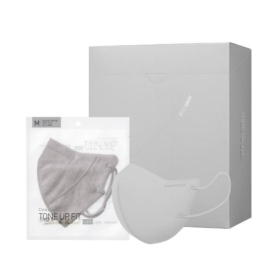 CHARMZONE Tone Up FIT Black Label Light Mask Туман серый 10 листов