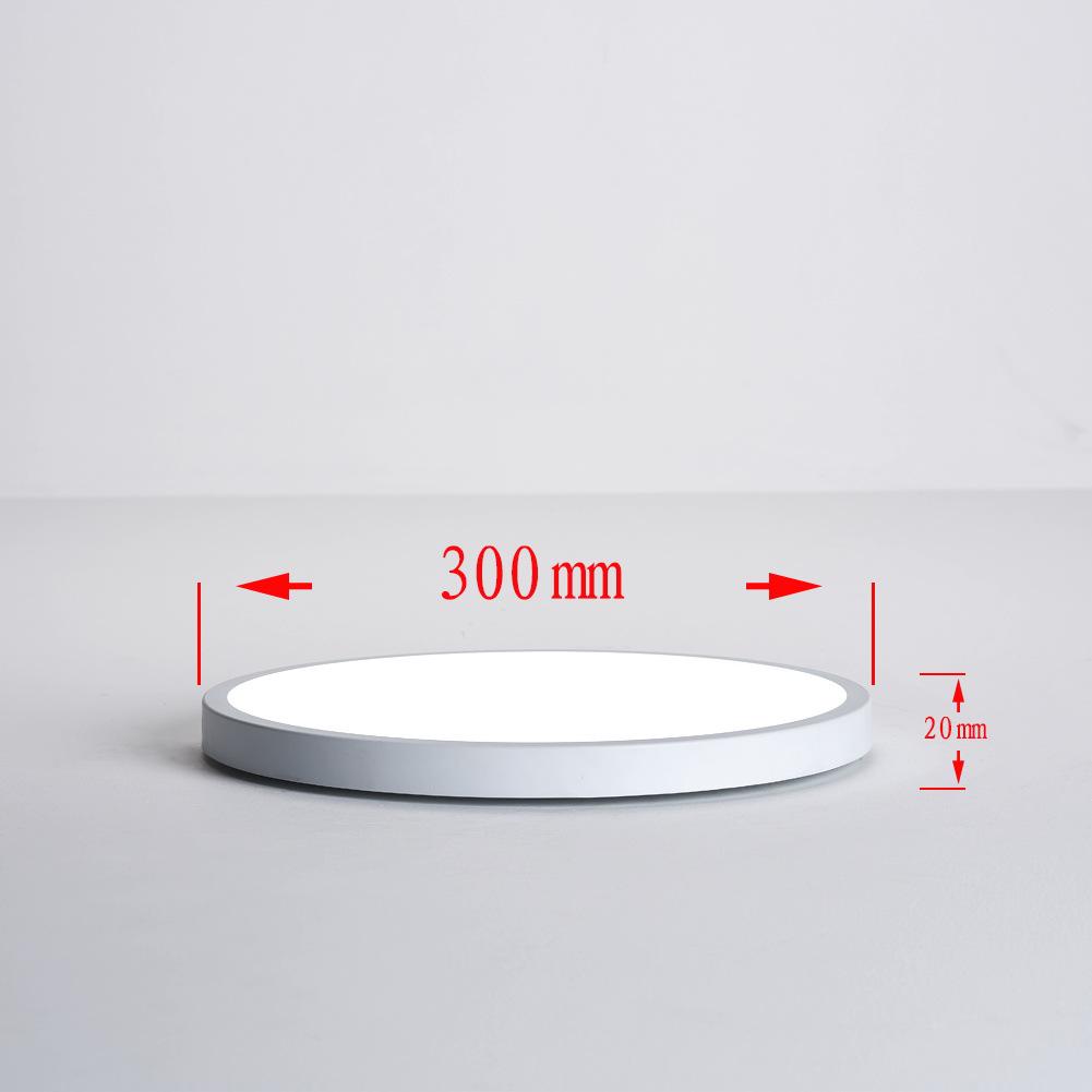 Водонепроницаемый круглый потолочный светильник для спальни, гостиной, кабинета, коридора, балкона и бара