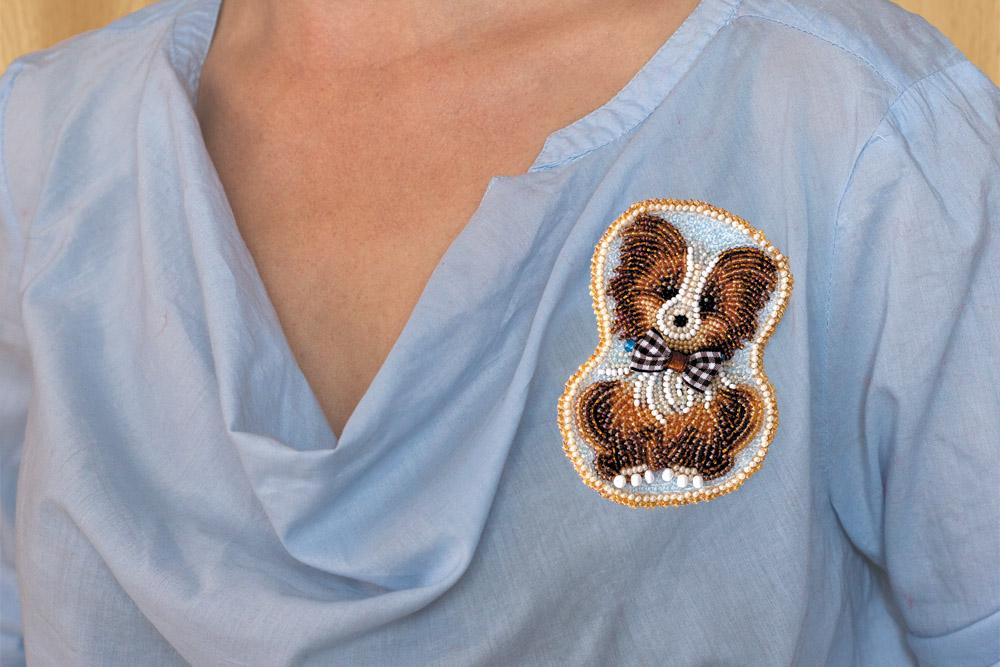 Набор для вышивки бисером украшения на натуральном художественном холсте Абрис Арт Паттернхолст Животные