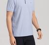 Langdeng Summer Men's Short-Sleeved Polo Shirt