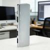 Многопортовые USB-C адаптеры 100 Вт Быстрая зарядка Выход HDTV Металлический корпус Для компьютерных аксессуаров