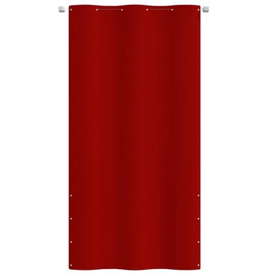 Balcony Privacy Screen Red 120 X 240 Cm Oxford Fabric