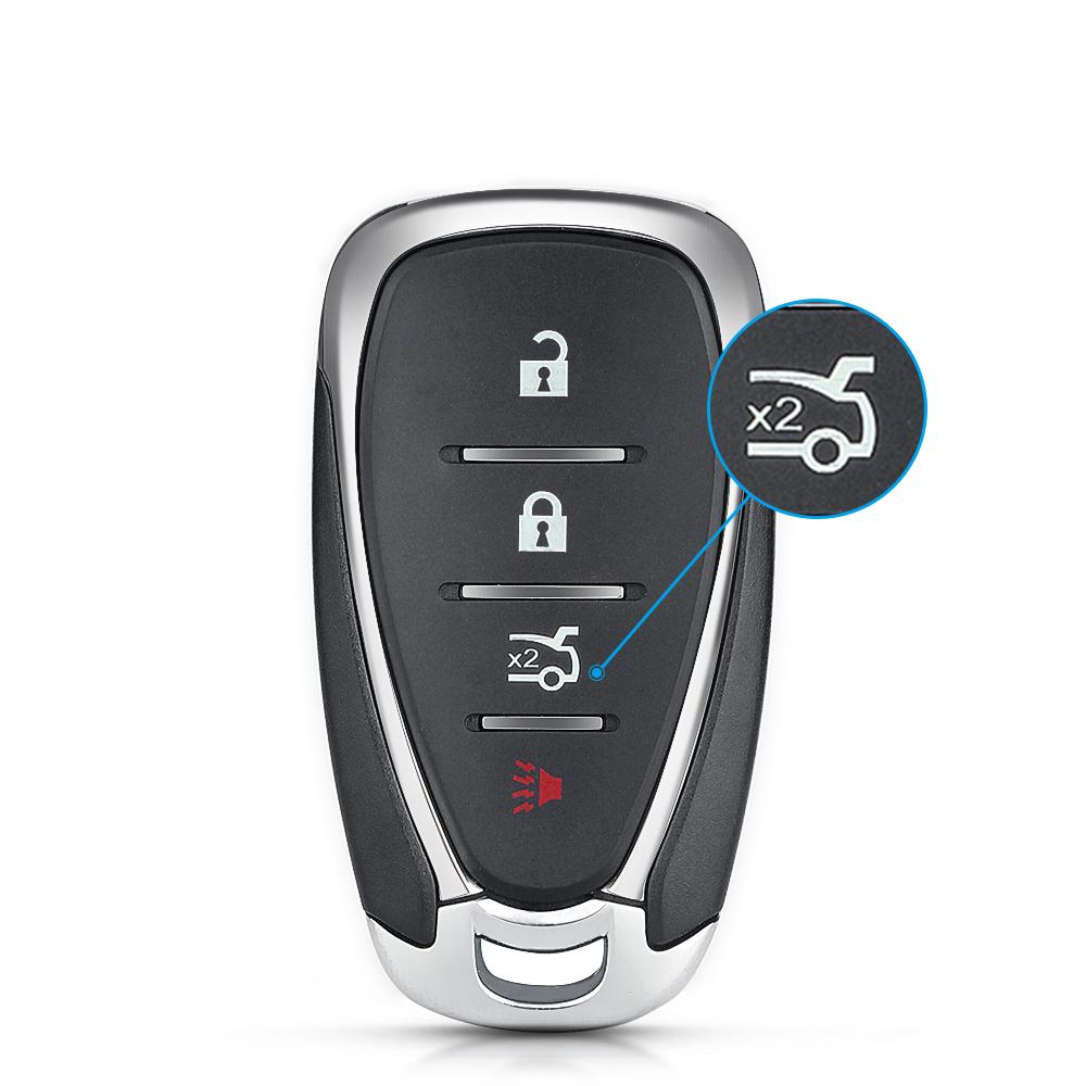 KEYYOU 1PCS Remote Car Key Case for Chevrolet Cruze Malibu Camaro 2/3/4/5 Buttons Keys Fob Body Housing