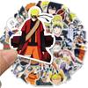 50pcs/Pack Cartoon NARUTO Anime Stickers Waterproof Skateboard Motorcycle Guitar Luggage Laptop Bicycle Sticker Kids Toys