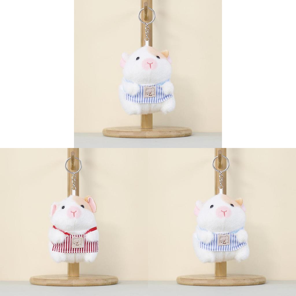 Cute Hamster Plush Keychain With Pp Cotton Filling For Kids And Students