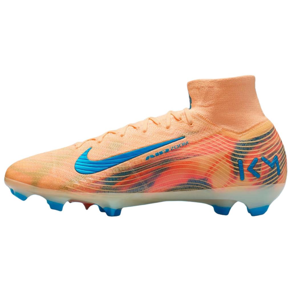 Футбольные бутсы Kylian Mbappé x Nike Mercurial Superfly 10 Унисекс Оранжевые FQ8692-801