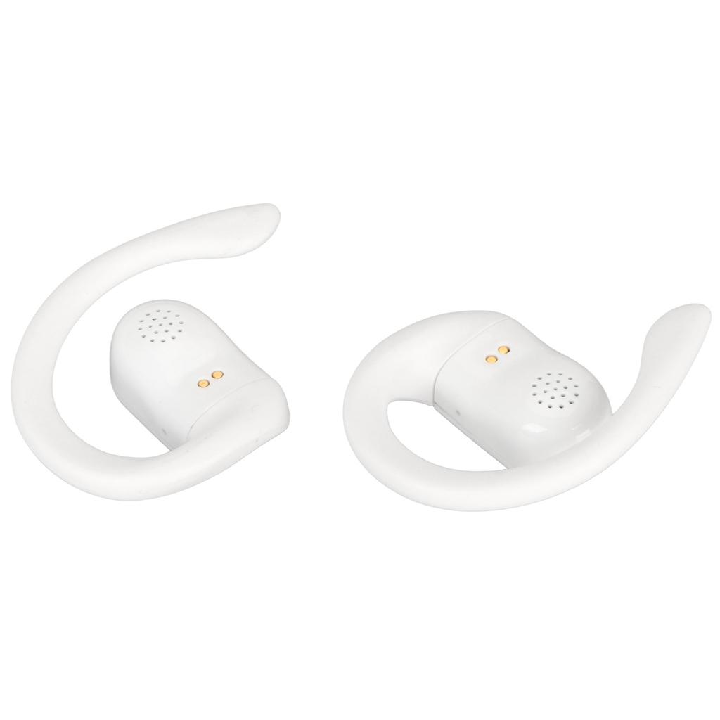 Language Translator Earbuds Smart Noise Reduction Supports 144 Languages Bluetooth 5.3 Translator Earphones White