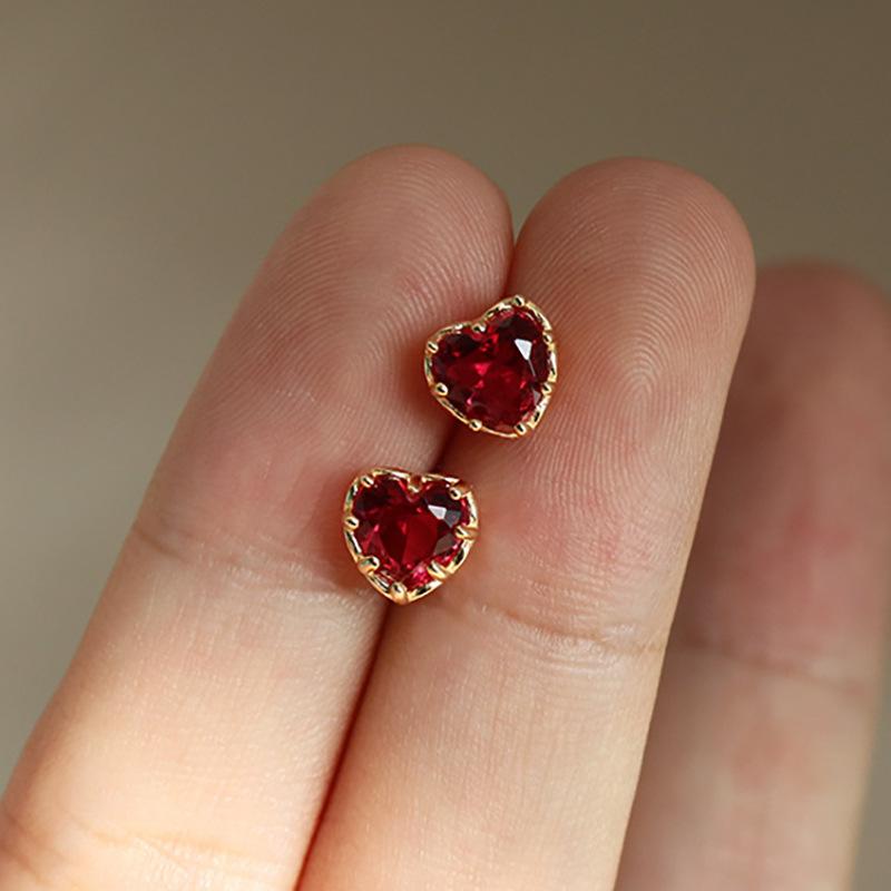 Серьги-гвоздики из серебра 925 пробы, простые, маленькие, с круглым кубическим цирконием, минималистичные, подарок для нее