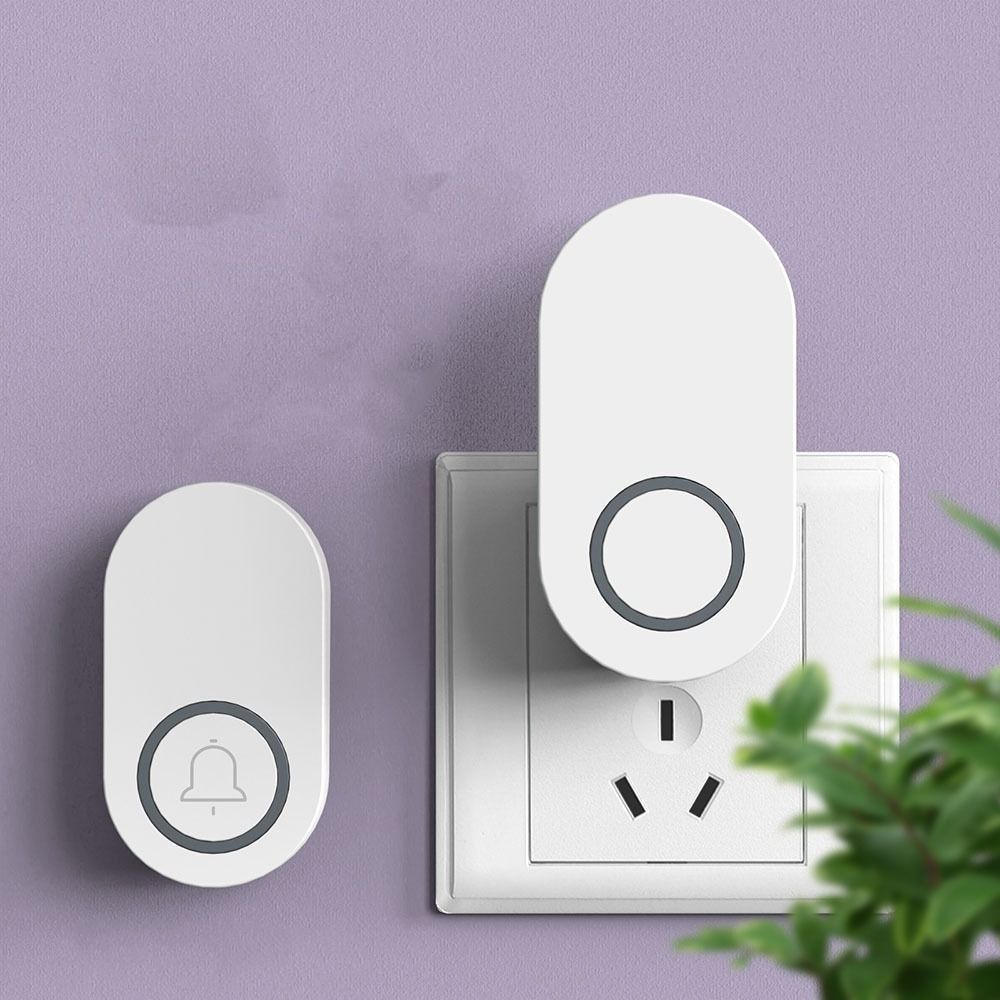 US/EU/UK Plug Wireless Doorbell Waterproof Induction Door Bell Door Chime Kit  Outdoor