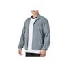 Nike Dri-Fit Однотонный логотип Быстросохнущая дышащая ветрозащитная спортивная повседневная куртка с воротником-стойкой Мужские куртки Дымчато-серые FB7500-084