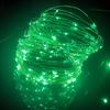 Светодиодные гирлянды из серебряной проволоки с питанием от USB, светодиодные гирлянды на открытом воздухе, водонепроницаемая гирлянда для рождественской вечеринки, свадьбы, украшения своими руками