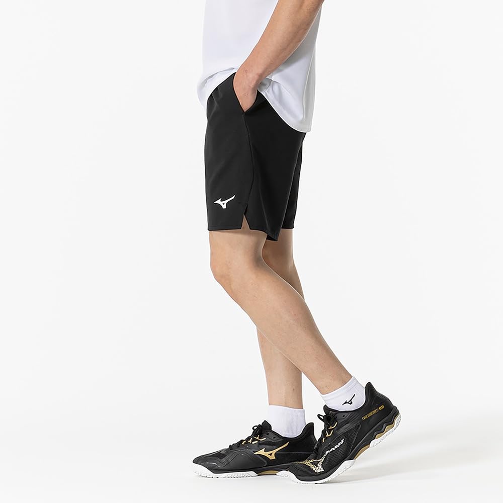 Теннис Бадминтон Игра Японская ассоциация бадминтона Официально Унисекс 62JBB023 Черный L [Mizuno] Брюки, Шорты, Одобрено,