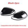 For Mercedes Benz C GLC S E Class W205 X253 W222 W213 W238 Replacement Carbon Black Side Rearview Mirror Cover Caps Shell LHD