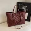 Versatile Large Bag for Women High Quality Luxury Versatile Bag Large Capacity Solid Shoulder Bag