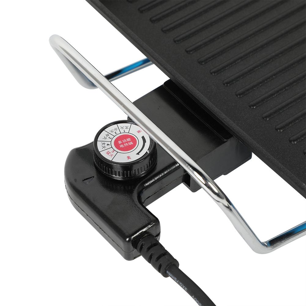 Smokeless Non Stick Electric Baking Pan Electric Grill Indoor Baking Tray (UK Plug 220V)