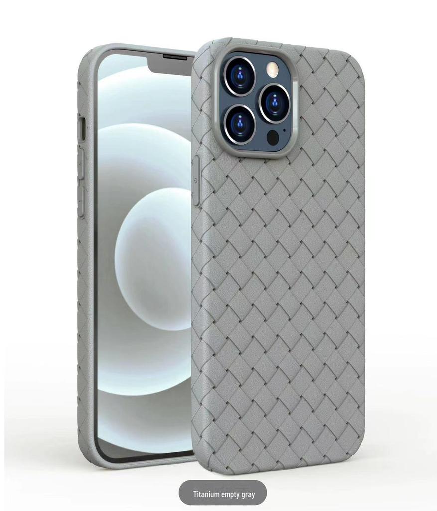 Чехол для iPhone 16 Pro Max: Ультратонкий защитный чехол Apple Woven Silicone Anti-Fall для iPhone 13-15