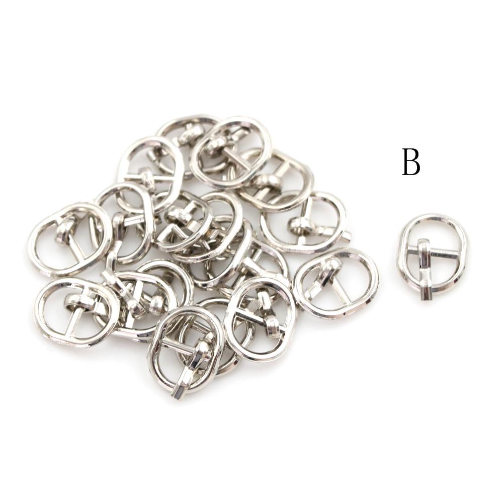 5.5Mm Mini Metal Buckle Diy Doll Dress Patchwork Handmade Craft Sewing Accessory
