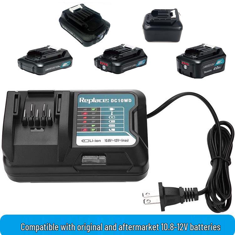 Зарядное устройство Makita DC10WD на замену для литиевой батареи 10,8 В-12,6 В BL1021B