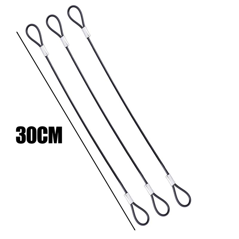 30CM/60CM Stainless Steel Safety Rope Lanyard Hand Wristband Hanging Ropes For GoPro 13/12/11 Insta360 X4 DJI Sport Cameras