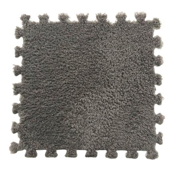 Плюшевый ковер-пазл, блокирующийся напольный коврик, самодельная нескользящая ковровая плитка, детский игровой коврик для гостиных, спален, игровых комнат, детских комнат