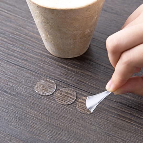 Прозрачная съемная шпатлевка, двухсторонняя, «сделай сам», широко используемая, высокая прозрачность, сильная вязкость, без следов, липкие точки