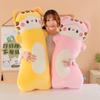 Cute nap pillow cat plush doll doll birthday gift for boys and girls rag doll long cat cushion