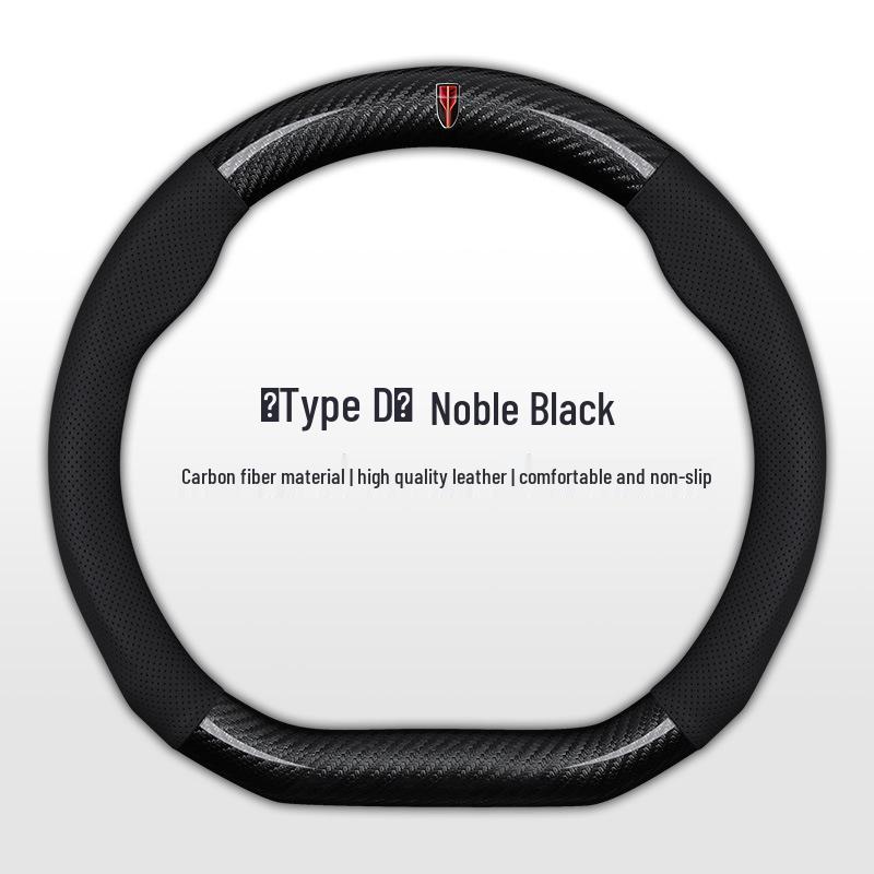 Adapts Hongqi Steering Wheel Cover for H5/H7/E-H9/HS7/HS5/HS3/EQM5 - Ultra-thin, All-Season, Universal Fit