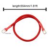 1,64 фута Красные 2 AWG Аккумуляторные кабели Положительные Отрицательные Разъемы для Мотоцикла Автомобиля Лодки с Клеммами Модернизация Жгута Проводки