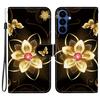 For Samsung Galaxy S26+ Case Pattern Printing Leather Flip Wallet Phone Cover with Lanyard