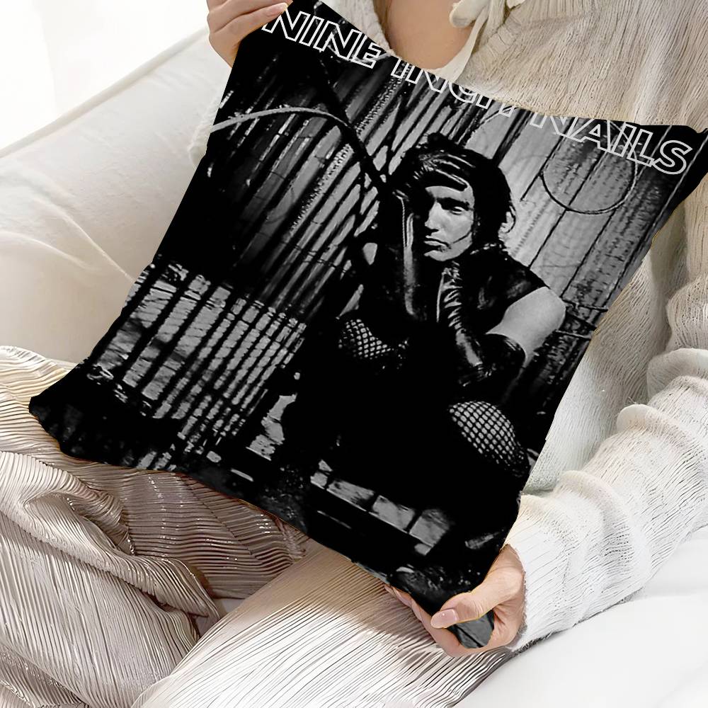 Nine I-Inch N-Nails Pillow Cover Design Cushion Cover Decor Holiday Decorati