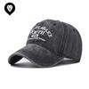 Cotton Washed Old YOUTH Letter Baseball Cap Men's and Women's Outdoor Four-season Cap