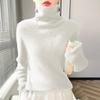 Women's High-Neck Slim-Fit Knit Top Soft And Cozy Sweater