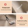 Универсальные женские леггинсы для йоги большого размера с юбкой-накидкой - Летние брюки длиной до середины икры