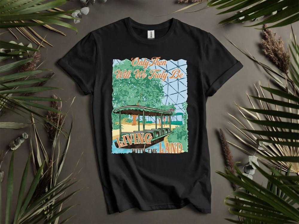 Epcot Только Земля Тогда Мы По-настоящему Худи Футболка Мужчины Женщины Унисекс AD830