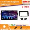 Car Radio Carplay For Honda Ridgeline 2006-2014 Navigation GPS Android Auto Bluetooth Stereo Multimedia Player 2din 4G WiFi