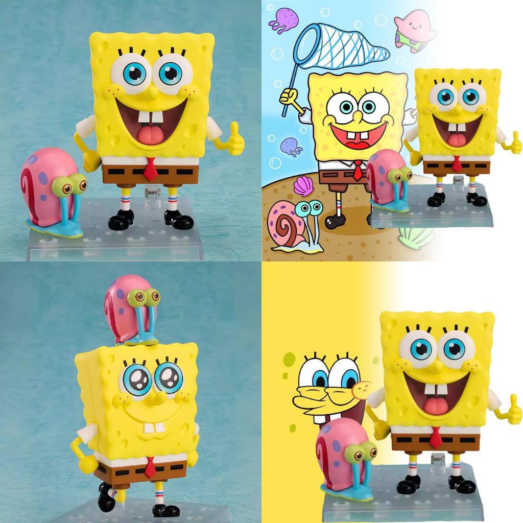 Adorable 14cm Spongebob Squarepants Pvc Action Figure Collectible Model