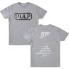 Alternative Rock Band Pulp Live 2026 Global Tour Mercah Tshirt Unisex Women Summer Streetwear Fashion New Tee Cotton Oversized Top