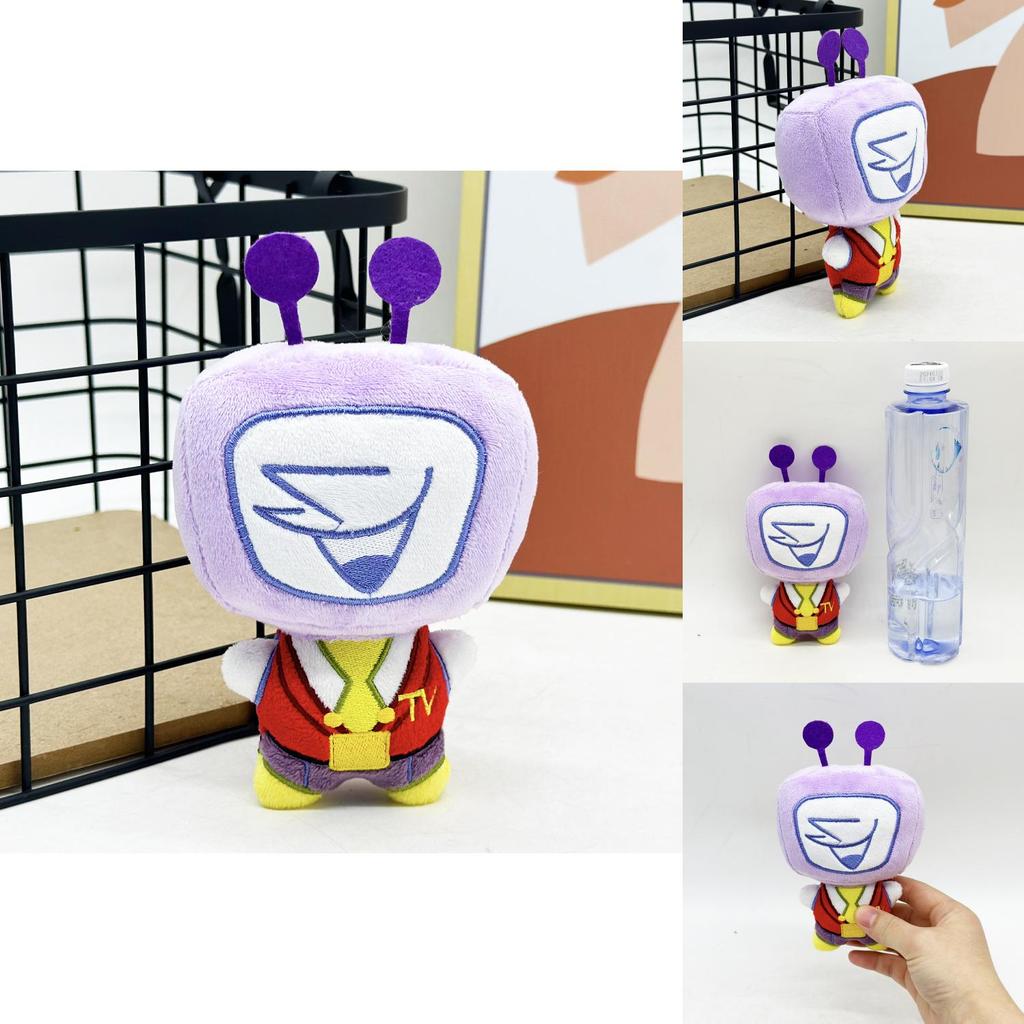 Плюшевая игрушка-животное Tenna из ткани с коротким ворсом для коллекционеров и детей
