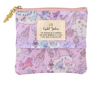 Sanrio Little Twin Stars Косметичка для салфеток Liberty Fabrics НОВЫЙ Персонаж Sanrio