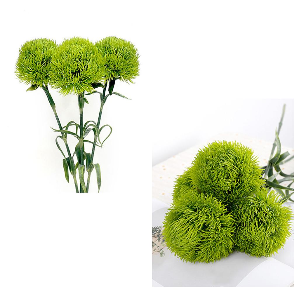Floral Arrangements Artificial Dianthus Flower Artificial Pom Pom Flower Photography Props