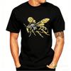 Unisexs Edgy Streetwear Yellow Bee Bold Graphic Print TShirt Summer Short Sleeve Casual Crewneck Top Harajuku Graphic T Shirts