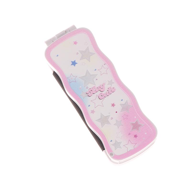 Мини-щетка для волос, складная массажная расческа, массаж головы, антистатическая портативная дорожная щетка для волос, расчески для волос для девочек с зеркалом